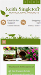 Mobile Screenshot of keithsingletonhorticulture.com